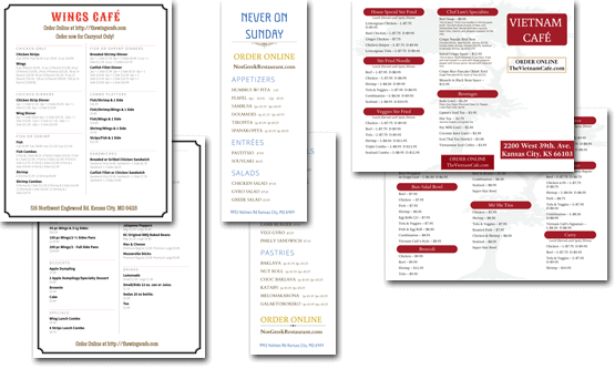 Restaurant-menus - Restaurant (555x333), Png Download