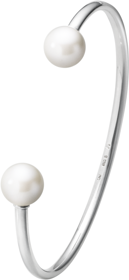 Georg Jensen Moonlight Grapes Open Armreif 925 Silber, (1200x1200), Png Download