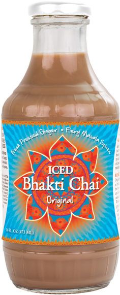 Bhakti Iced Chai, Original - Bhakti Iced Chai Tea (600x600), Png Download