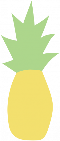 Pineapple Illustration Graphic By Marisa Lerin - Pineapple (456x456), Png Download