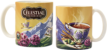 Chai Tea Mug - Celestial Seasonings (420x388), Png Download