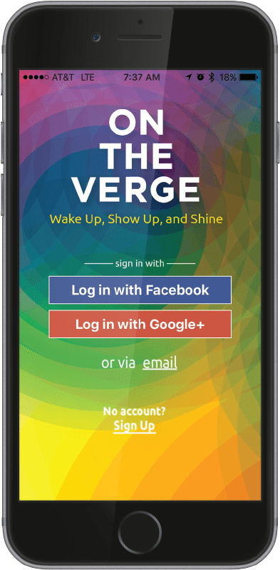 Living On The Verge Is Not About Doing More, But About - Verge: Wake Up, Show Up, (467x854), Png Download