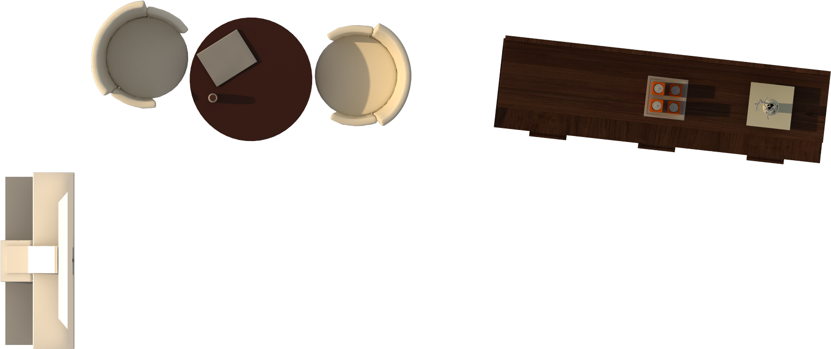 Muebles Habitacion - Plywood (1710x960), Png Download