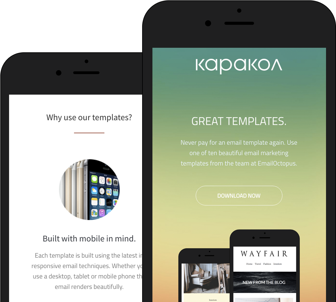 Karakol - Emailoctopus Templates (1300x1000), Png Download