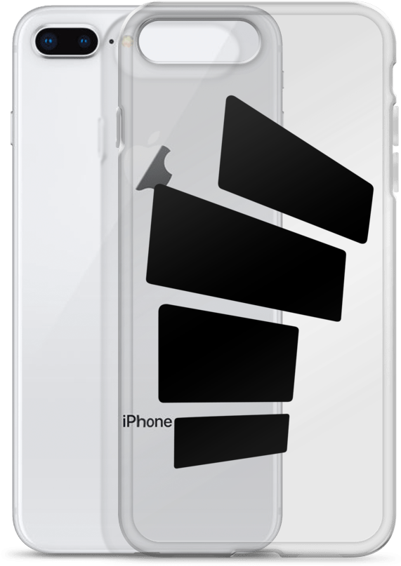 Iphone Case Keys Logo Template Mockup Case With Phone - Mobile Phone (1000x1000), Png Download