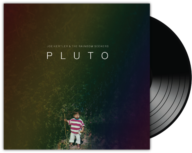 Pluto - Lp Record (690x533), Png Download