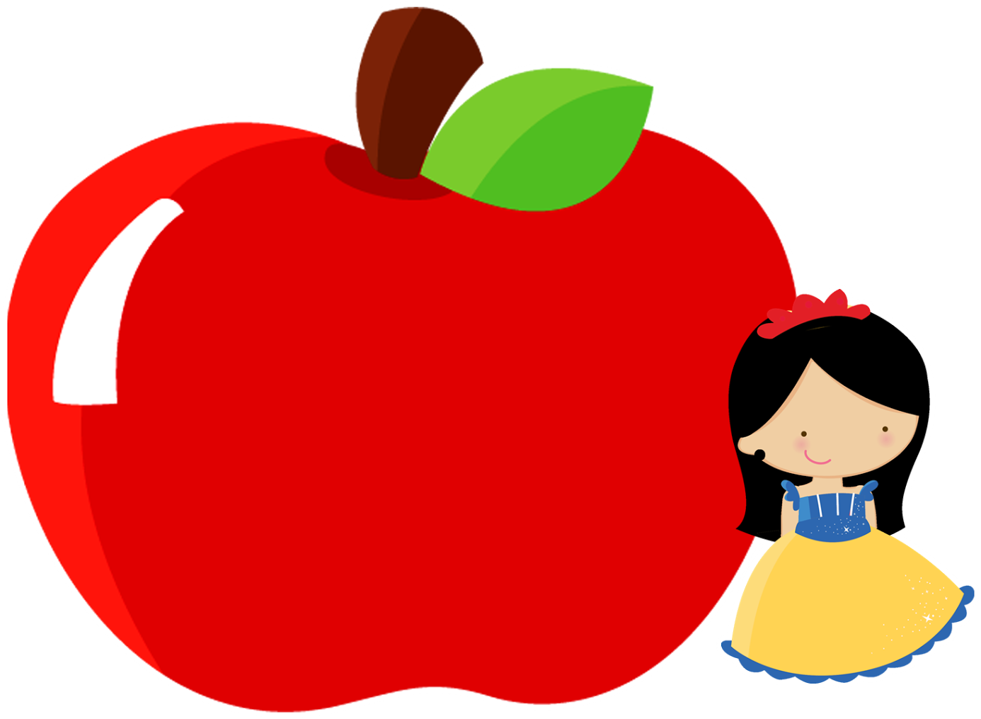 Postado Por Alice Oliveira Às - Convite Pergaminho Branca De Neve Cute (1600x1135), Png Download