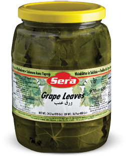 Sera-ürünler - Organic Grape Leaves (sera) 2 Lb Jar Dr.wt. 16oz (562x401), Png Download