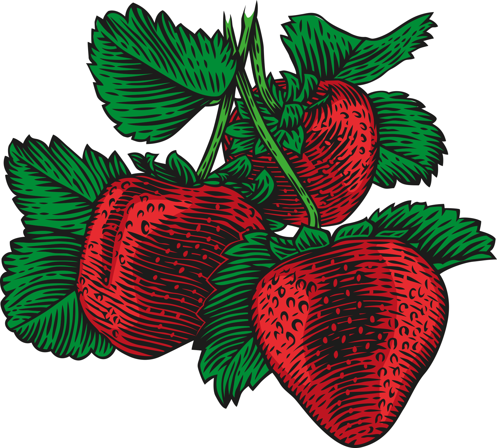 Ion Strawberries - Strawberry (1715x1547), Png Download