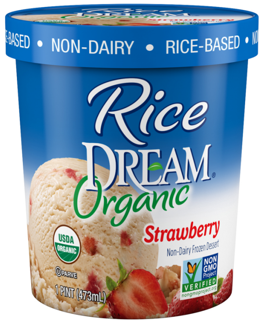 Strawberry - Rice Dream Dairy Free Ice Cream (1024x1024), Png Download