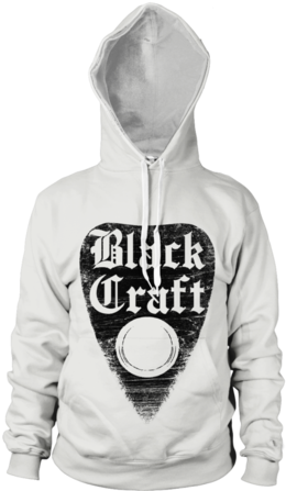 White Hooded Pullover Sweater - Connasse Comme Jamais - Sweat Mixte (290x454), Png Download