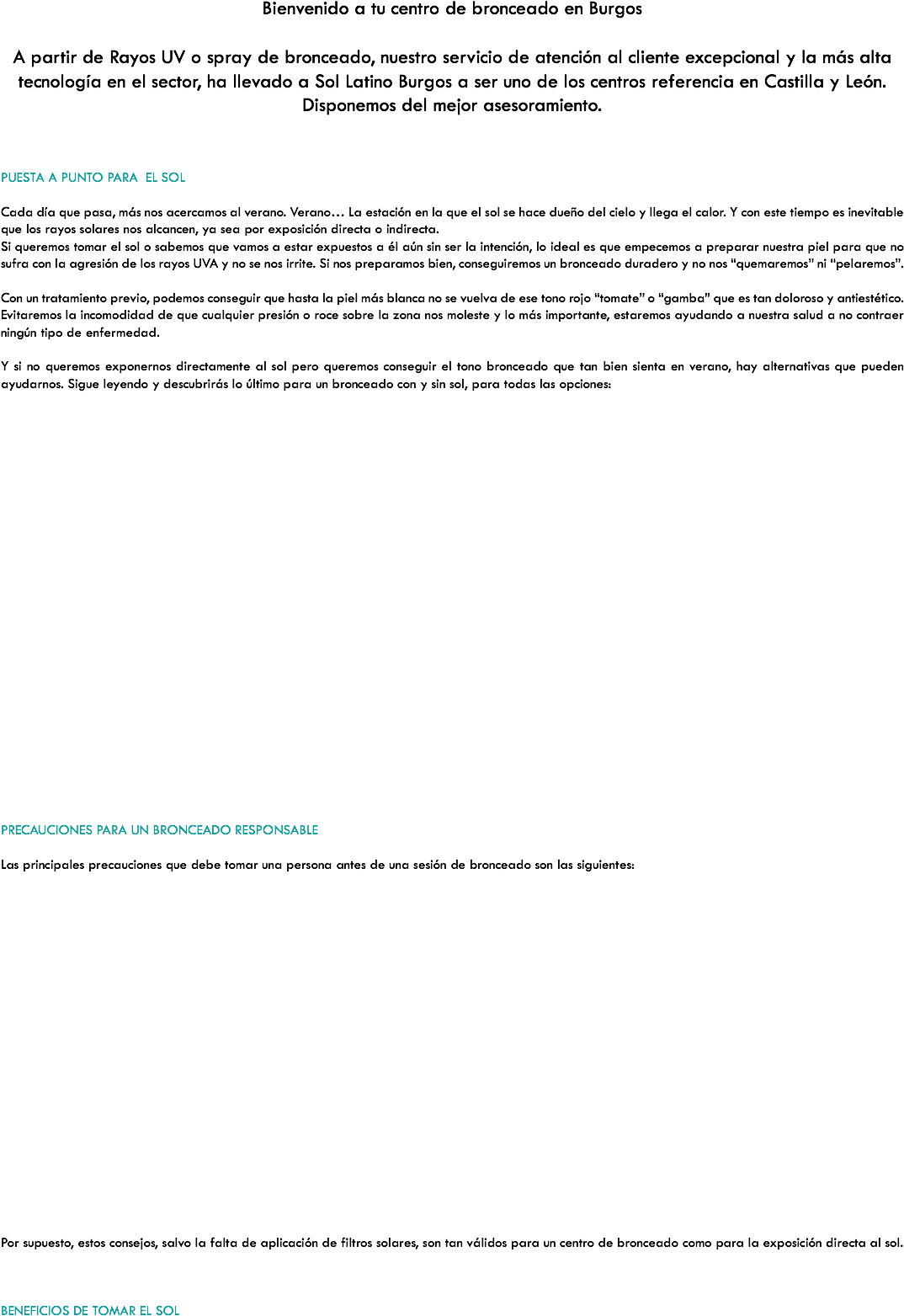 Bienvenido A Tu Centro De Bronceado En Burgos A Partir - Document (1073x1650), Png Download