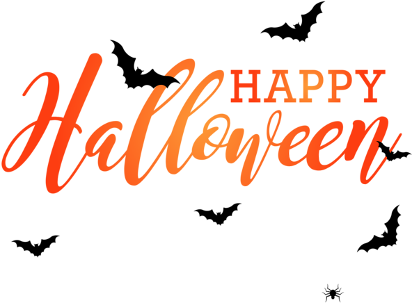0, - Happy Halloween Transparent Background (600x441), Png Download