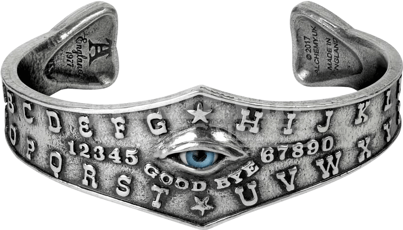 Ouija Eye Bangle Mystical Bracelet (835x835), Png Download