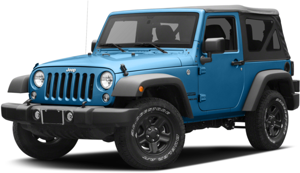 2016 Jeep Wrangler Blue - Big Bear Granite Jeep (640x352), Png Download