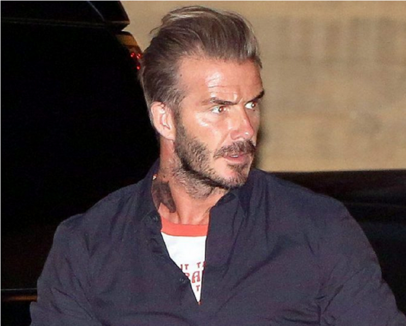 El Ex Jugador De 41 Años - David Beckham New Tattoo Horse (1140x640), Png Download