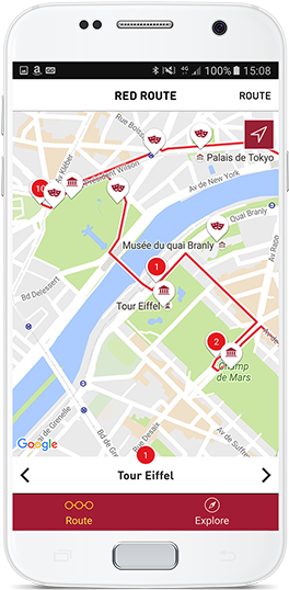 Download The Free Big Bus Tours Mobile App - The Big Bus Company (270x551), Png Download