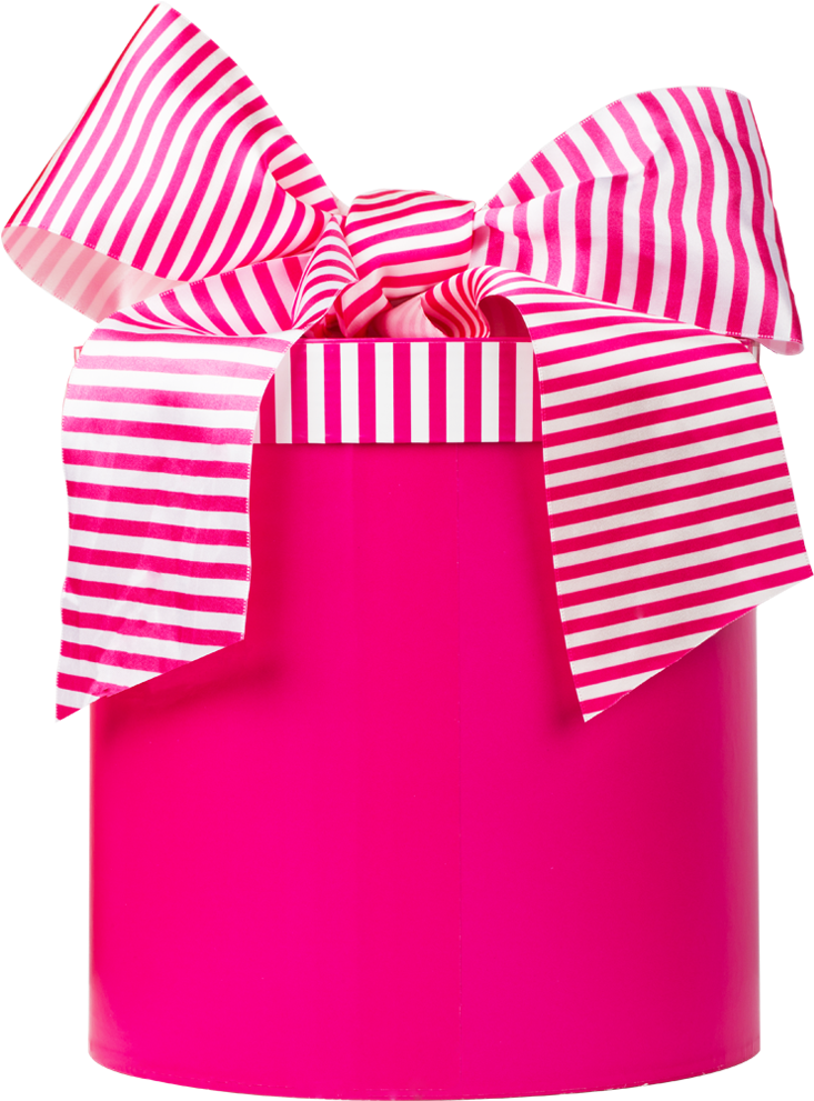 And Bury The Beige From Now On Girls Think Pink Inspired - Caixa De Presente Pink (1000x1000), Png Download