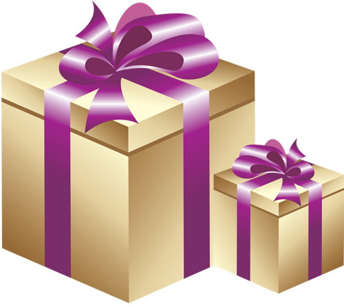 Presente De Aniversario Png - Wedding Box Png (500x447), Png Download