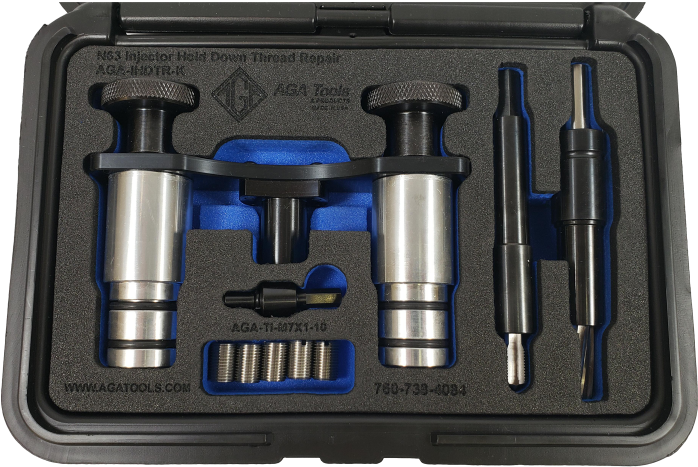 N63 Injector Hold Down Thread Repair Kit - Injector (800x600), Png Download