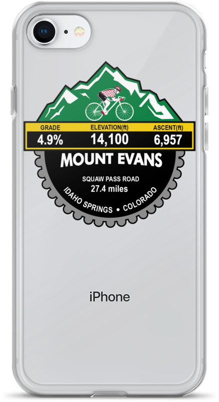 Mount Evans Iphone 7/7 Plus, 8/8 Plus Case - Zazzle Deloitte Reiten Über Grossbritannienplakat 2017 (1000x1000), Png Download