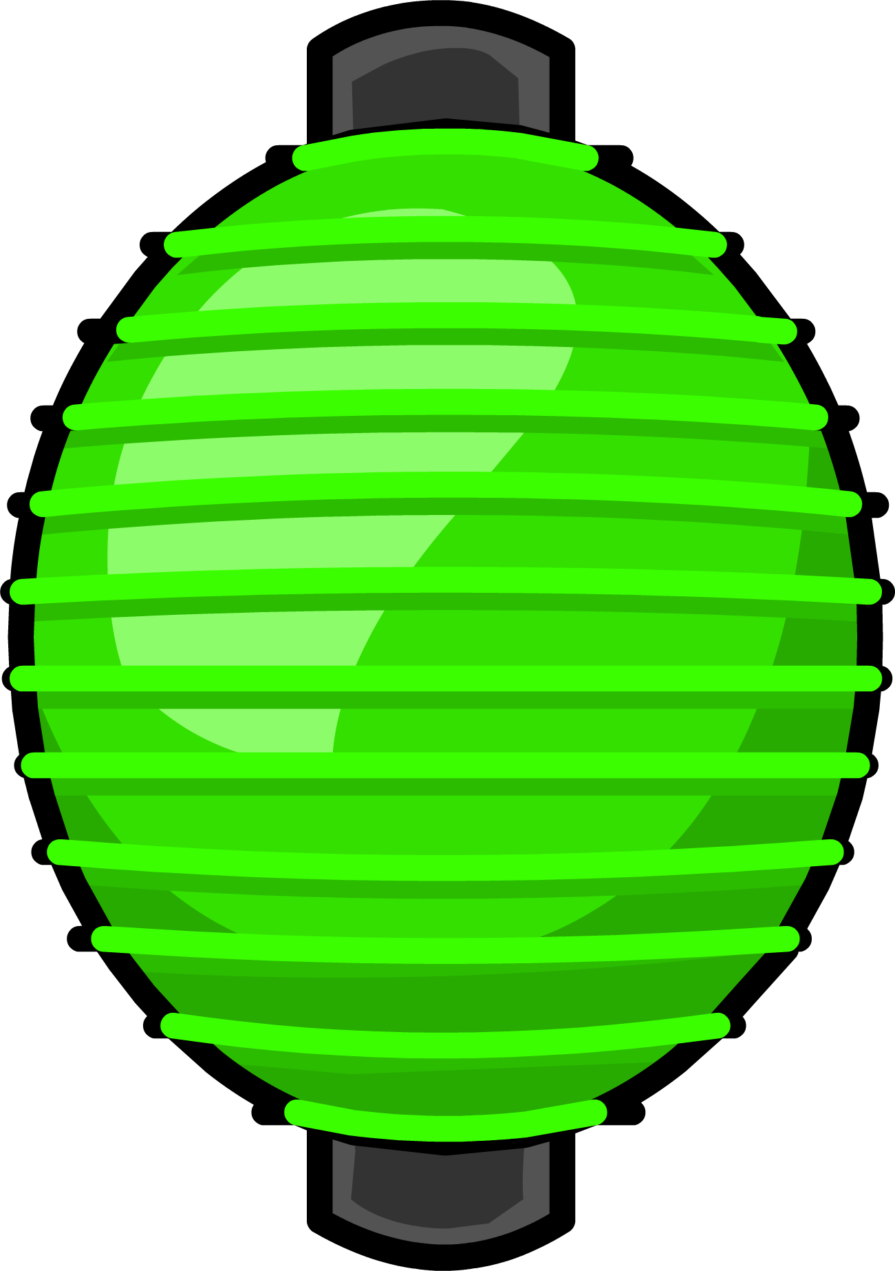 Green Paper Lantern - Paper Lantern (1301x1846), Png Download