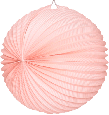 Accordion Paper Lantern - Paper Lantern (372x391), Png Download