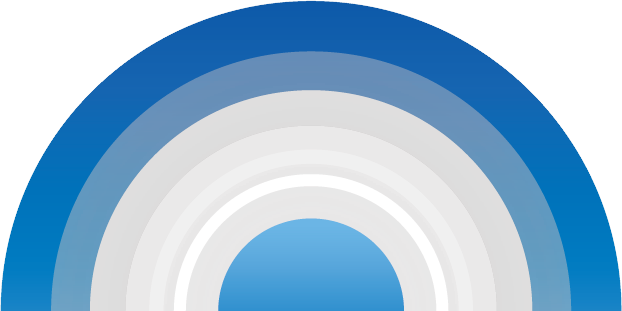 Halogen Semi Circle - Web Design (622x311), Png Download