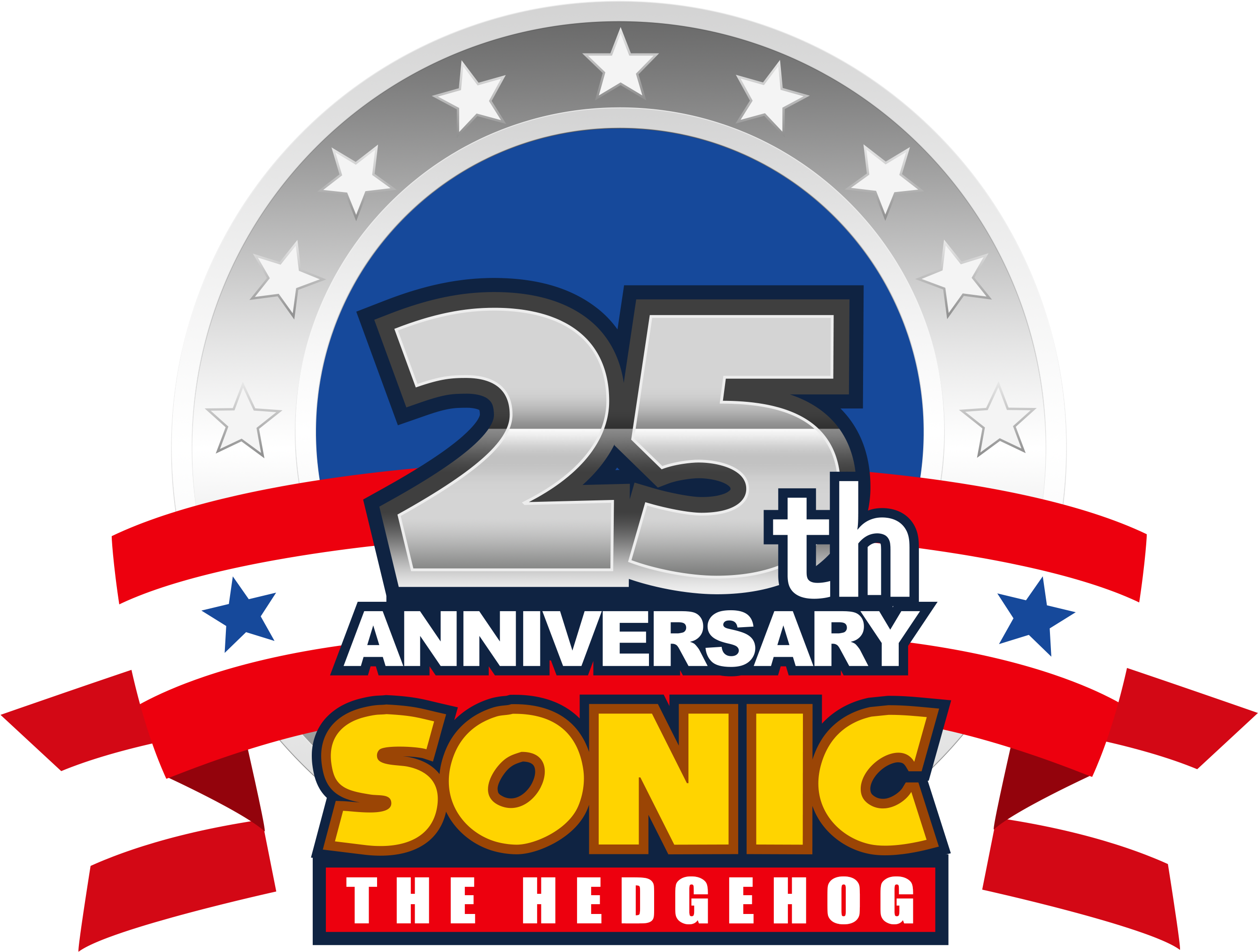 Sonic The Hedgehog Anniversary (2960x2741), Png Download