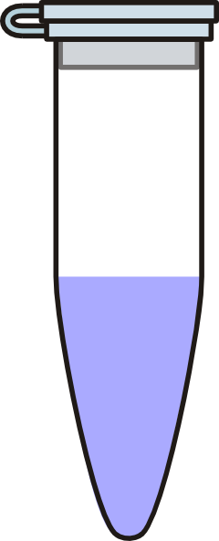 Eppendorf Tube (240x593), Png Download