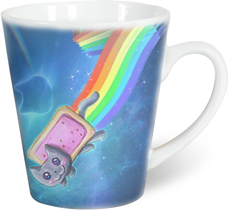 Tazas Asa E Interior Color - Ace Nyan Cat Custom Fleece Blanket 50"x 60" (600x653), Png Download