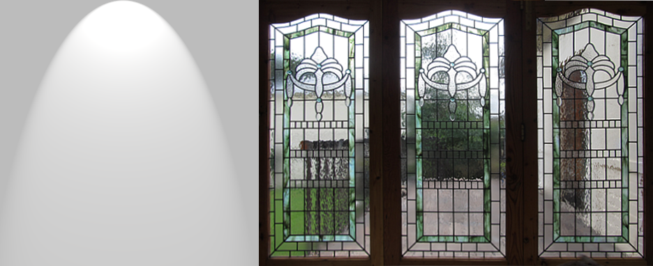 Stained Glass Workshop - Stained Glass (936x382), Png Download