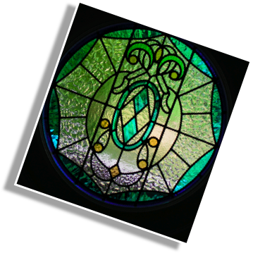 Stained Glass Windows, Stained Glass Window Repair - Stained Glass (359x359), Png Download