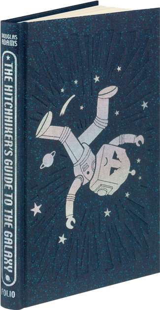 Hitchhiker's Guide To The Galaxy Illustration (700x700), Png Download