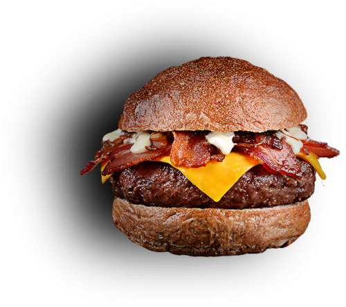 Hamburguer2-500x443 - Cheeseburger (500x443), Png Download