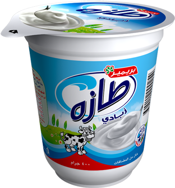 Taza Stirred Yoghurt - Ice Cream (391x464), Png Download