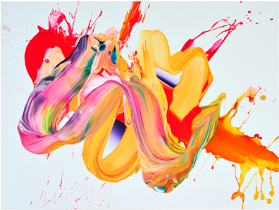 Pinturas Abstractas Al Óleo, Pinturas De Arte, Arte - Tao (395x395), Png Download