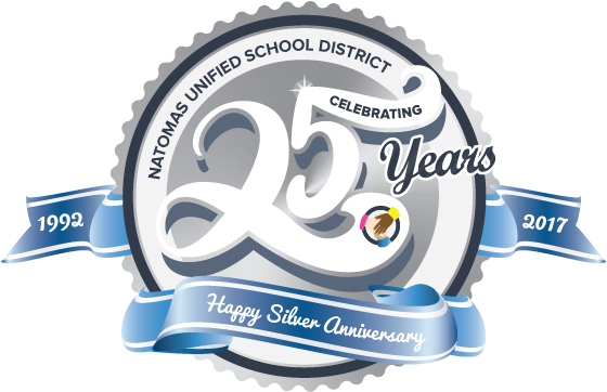 Nusd 25th Anniversary Logo - 25 Anniversary Logo School (612x403), Png Download