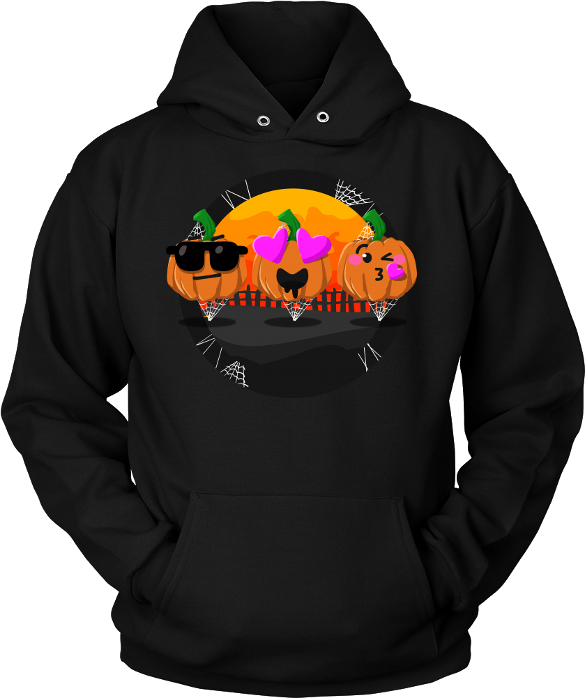 Cartoon Fruit Feeling In Love Pumpkin Face Halloween - Shane Dawson Oh My God Shirt (1000x1000), Png Download
