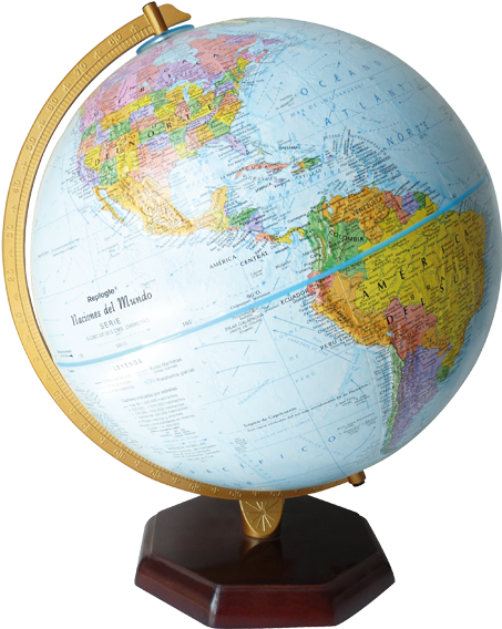 Globo Terraqueo - Globe (600x600), Png Download