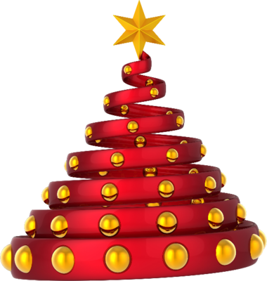 Psd Detail Abstract Christmas Tree Official Psds - Albero Di Natale Stilizzato (380x400), Png Download