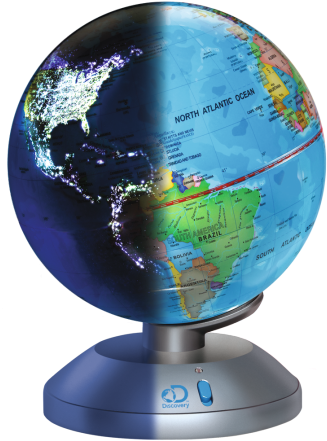 Globo Terráqueo 2 En - Globe (530x530), Png Download