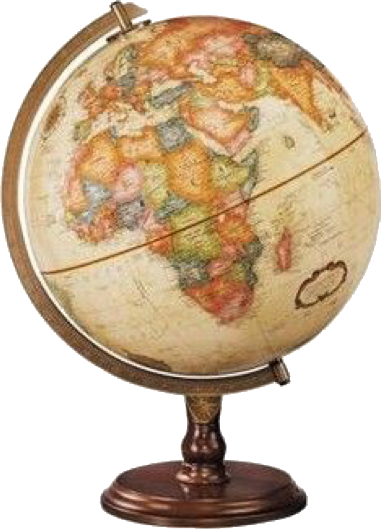 Globo Terráqueo - Replogle Globes Lenox Globe Antique Ocean 12-inch Diameter (2048x2048), Png Download