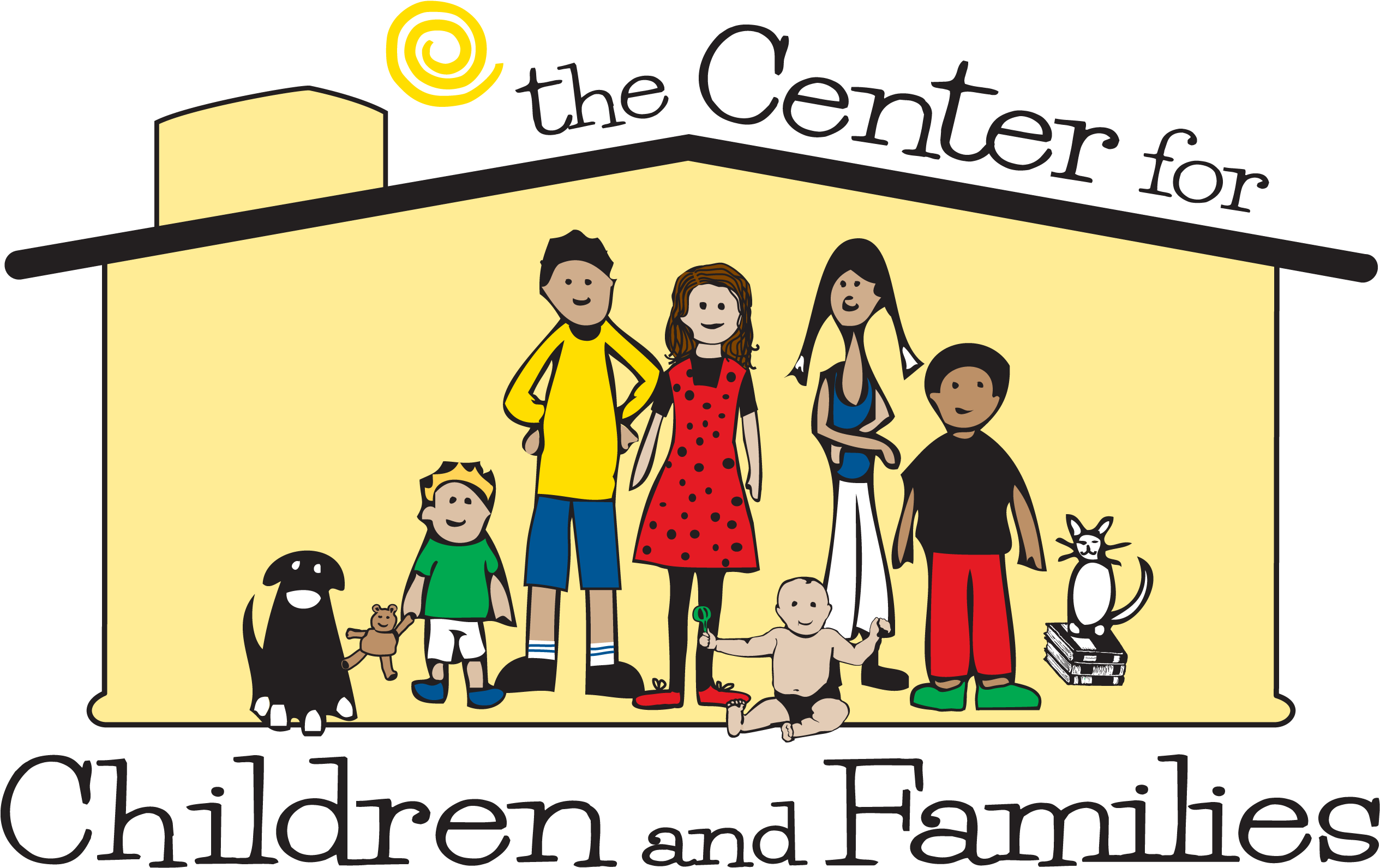 The Center For Children And Families Logo Clear Background - Child (2553x1602), Png Download