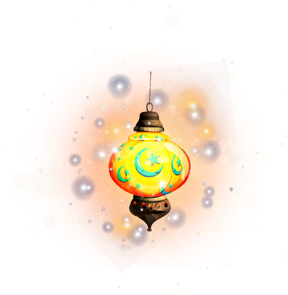 Lantern Sparkle Light Bright Lights Remixed From @abdel - Toy (1024x1024), Png Download