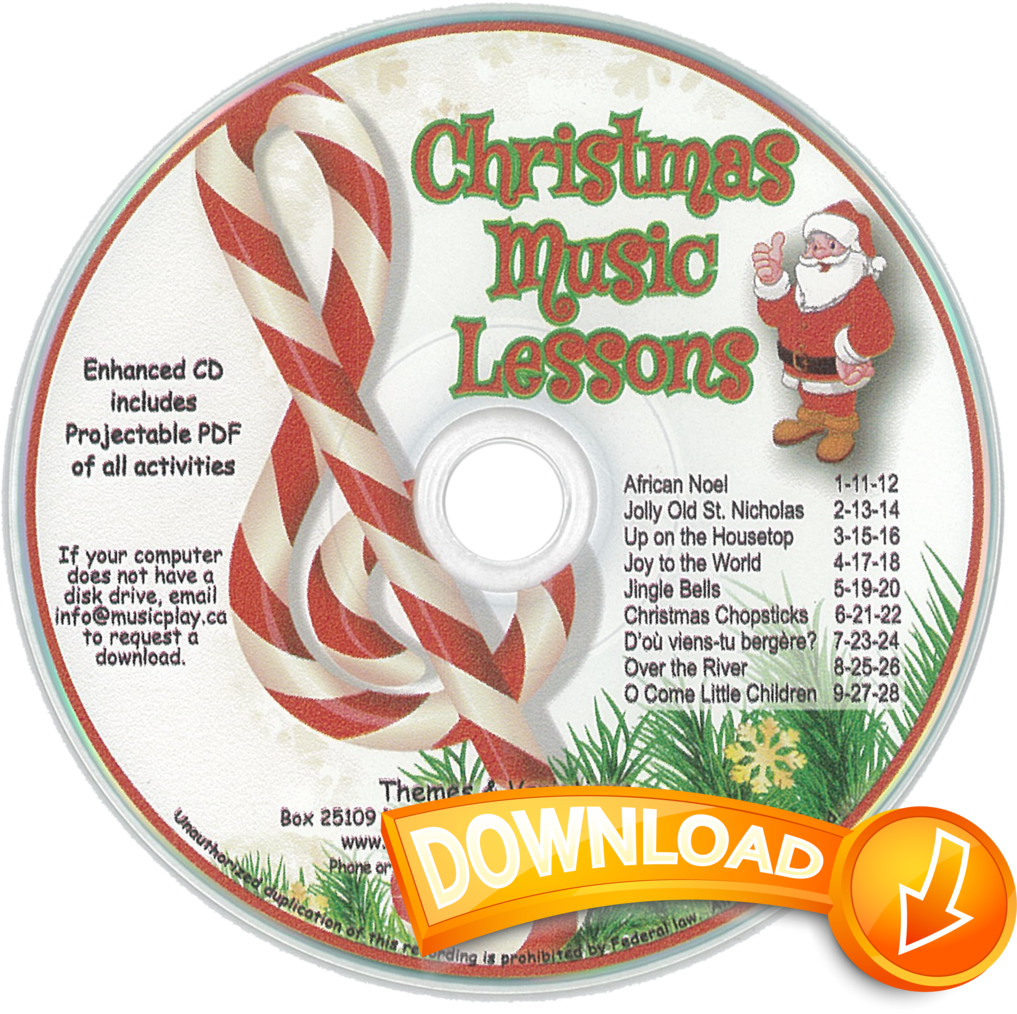 Christmas Music Lessons - Music (1016x1024), Png Download