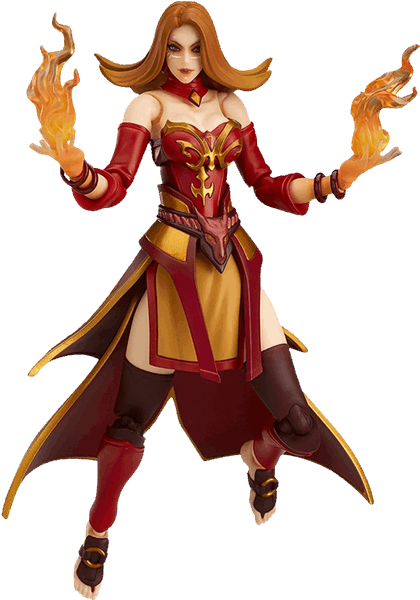 1 Of - Dota Figma Lina (600x600), Png Download