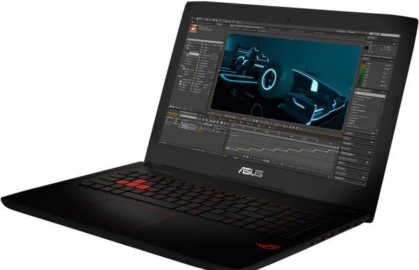 Celicious Vivid Asus Rog Gl502vt Invisible Screen Protector (710x434), Png Download