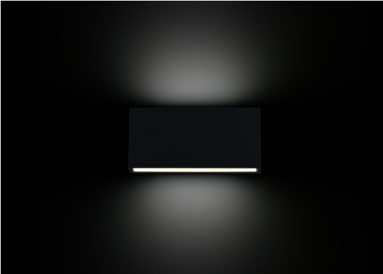 Up And Down Light Aluminum Led Outdoor Wall Light Wl577 - Light (940x400), Png Download
