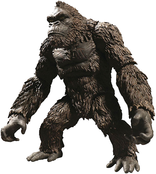 Kong Of Skull Island Action Figure - Mezco King Kong Of Skull Island (550x611), Png Download